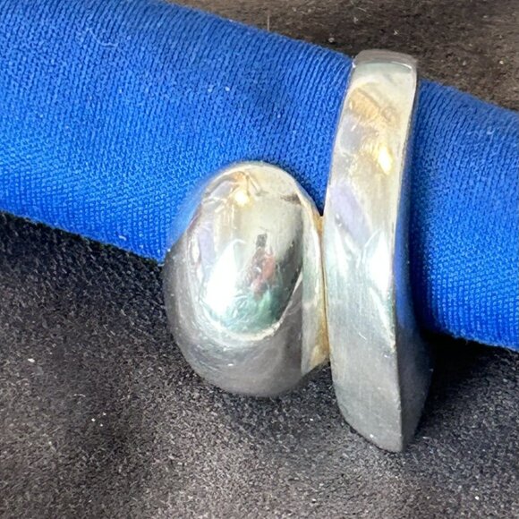 Silpada Sterling Silver Dual Metal Wrap Ring R1869 - Size 9 - Picture 3 of 5